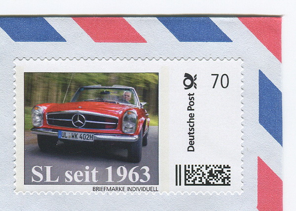 "SL seit 1963" Limited Edition postage stamp